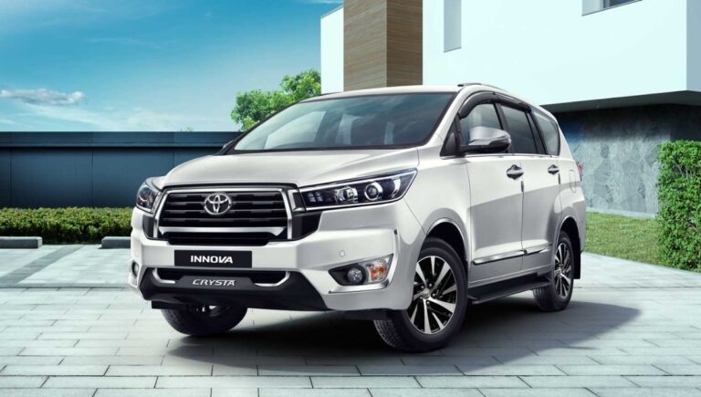 Toyota Innova Crysta: Power Packed MUV Starting from ₹19.99 Lakh with Premium Features