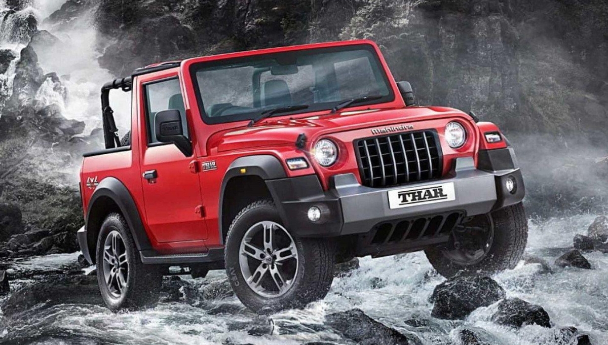 Mahindra Thar: Starting at ₹11 Lakh A Rugged SUV Loaded with Features and Power