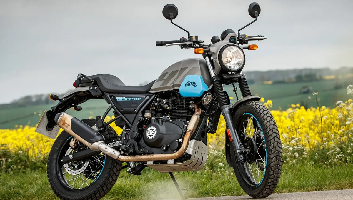 Royal Enfield Scram: 440 Launched from ₹2.08 Lakh 443cc Engine 6 Speed Gearbox Dual ABS